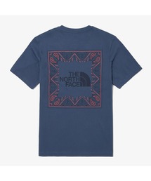 THE NORTH FACE(ザ・ノースフェイス)/NSE BANDANA S/S R/TEE/バンダナ柄(ペイズリー) バックプリントBIGTシャツ