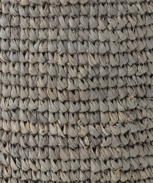 MADE IN MADA（メイドインマダ）の「【MADE IN MADA /メイドインマダ】 NAIVO BAG：ハンドバッグ（かごバッグ・レディース・ベージュ/グレー・FREE）」の4枚目の写真