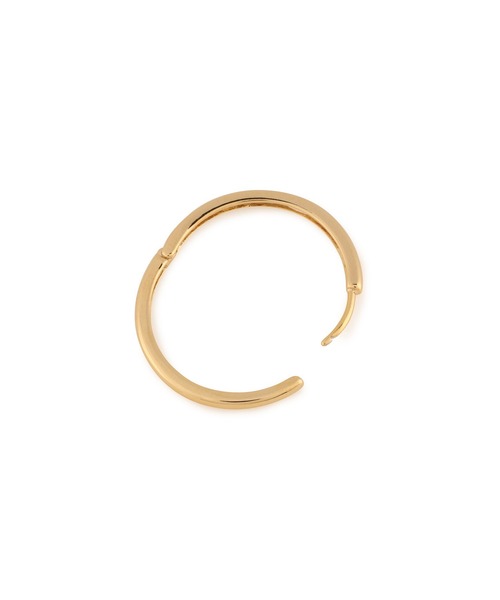 ADAM ET ROPE'（アダムエロペ）の「【LES BIJOUX】フープピアス (Large)（ピアス（両耳用）・レディース・シルバー/ゴールド・FREE）」の8枚目の写真