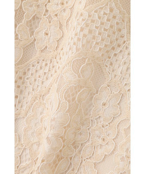 JILL STUART（ジルスチュアート）の「◆アリスレーススカート（スカート・レディース・ホワイト/ブルー・2/0/4）」の4枚目の写真