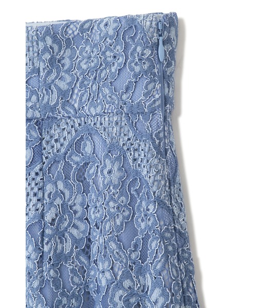 JILL STUART（ジルスチュアート）の「◆アリスレーススカート（スカート・レディース・ホワイト/ブルー・2/0/4）」の10枚目の写真