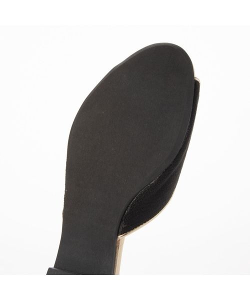 Fin（フィン）の「バタフライフラットミュール【低反発スポンジ入り】（サンダル・レディース・パープル/ブラウン/ベージュ/ブラック/ゴールド・S/L/LL/M）」の9枚目の写真