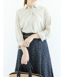 Te chichi | レーヨンリネンレギュラーカラーシャツ(シャツ/ブラウス)