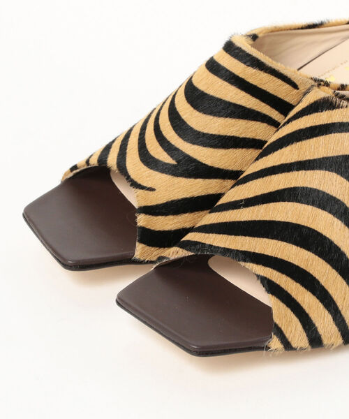 Ray BEAMS（レイビームス）の「REMME / Pony MULE（サンダル・レディース・ブラウン・38/39/35/36/37）」の2枚目の写真