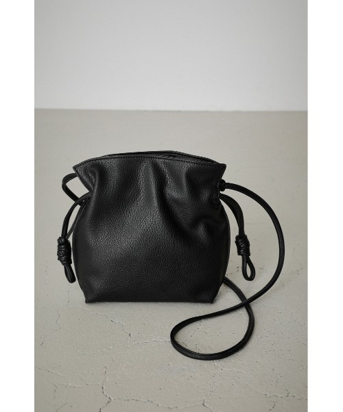 MOUSSY アイボリー ドローストリングバッグ AZUL by moussy（アズールバイマウジー）の「EASY DRAW STRING