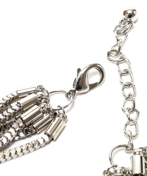 atmos pink（アトモスピンク）の「atmos pink スネークボリュームネックレス（ネックレス・レディース・シルバー/ゴールド・FREE）」の8枚目の写真