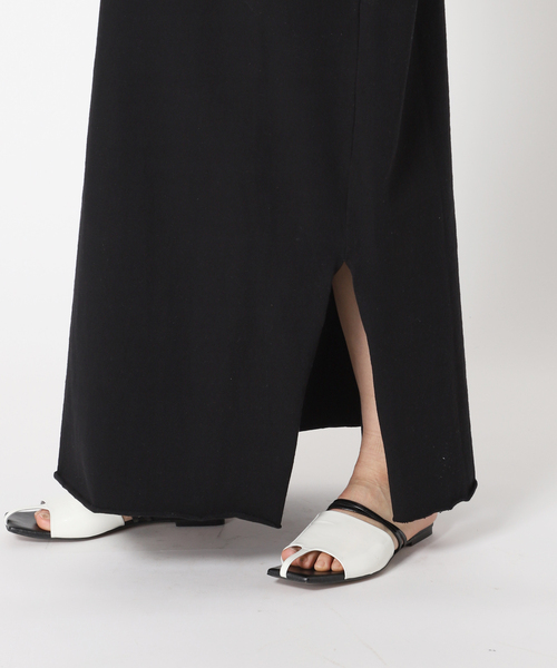 CITYSHOP（シティーショップ）の「DOZUME FRILL DRESS：ワンピース（ワンピース・レディース・ブラック/イエロー・36/38）」の9枚目の写真