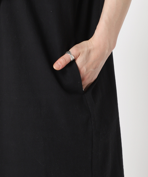 CITYSHOP（シティーショップ）の「DOZUME FRILL DRESS：ワンピース（ワンピース・レディース・ブラック/イエロー・36/38）」の8枚目の写真