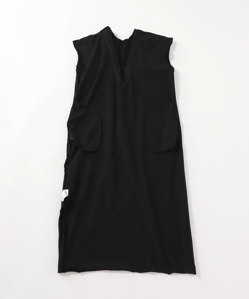 CITYSHOP（シティーショップ）の「DOZUME FRILL DRESS：ワンピース（ワンピース・レディース・ブラック/イエロー・36/38）」の7枚目の写真