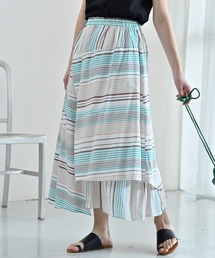 LUPILIEN | Made in india 綿麻レーヨンスカート(スカート)