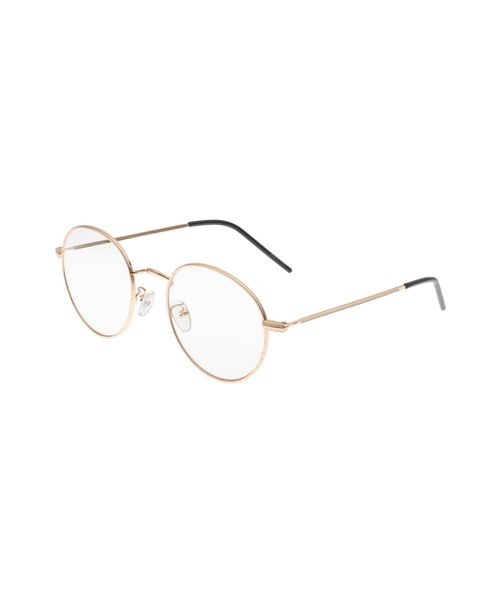 dazzlin（ダズリン）の「メタルメガネ（メガネ・レディース・ブラウン/ゴールド・FREE）」の4枚目の写真