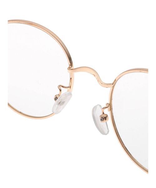 dazzlin（ダズリン）の「メタルメガネ（メガネ・レディース・ブラウン/ゴールド・FREE）」の7枚目の写真