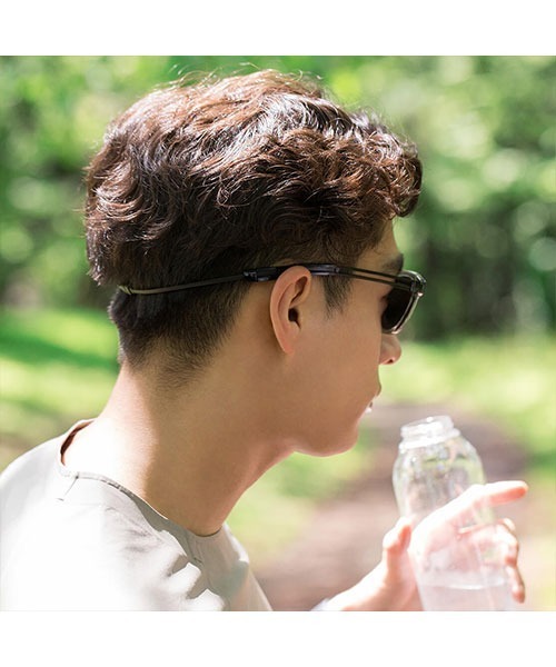 UNITED ARROWS（ユナイテッドアローズ）の「Zoff｜UNITED ARROWS｜ボストン型 サングラス（サングラス・メンズ・ブラック/グレー・FREE）」の12枚目の写真