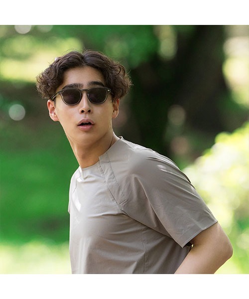 UNITED ARROWS（ユナイテッドアローズ）の「Zoff｜UNITED ARROWS｜ボストン型 サングラス（サングラス・メンズ・ブラック/グレー・FREE）」の13枚目の写真