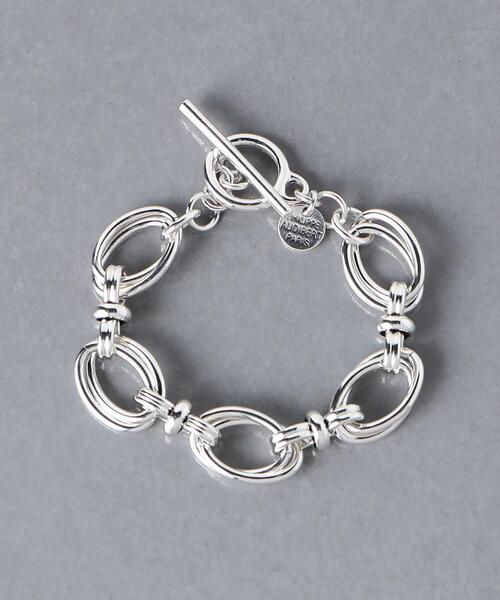 PHILIPPE AUDIBERT(フィリップ オーディベール)の「<PHILIPPE AUDIBERT>ELKI ブレスレット SLV(ブレスレット・レディース・シルバー・FREE)」の2枚目の写真