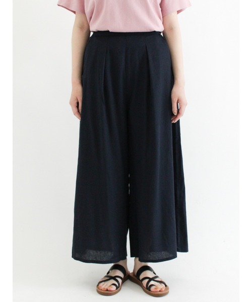新着入荷の通販 セール】タックワイドパンツ（その他パンツ）｜Samansa Mos2 パンツ