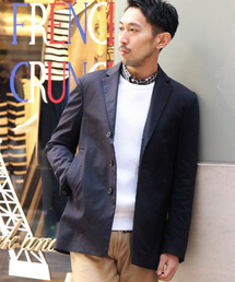 EDIFICE | ◇ハイカウントギャバショートチェスター(チェスターコート)