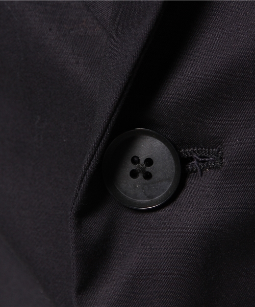 EDIFICE（エディフィス）の「◇ハイカウントギャバショートチェスター（チェスターコート・メンズ・ネイビー/ベージュ・50/44/48/46）」の14枚目の写真