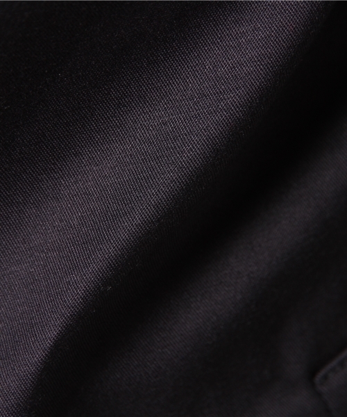 EDIFICE（エディフィス）の「◇ハイカウントギャバショートチェスター（チェスターコート・メンズ・ネイビー/ベージュ・50/44/48/46）」の8枚目の写真