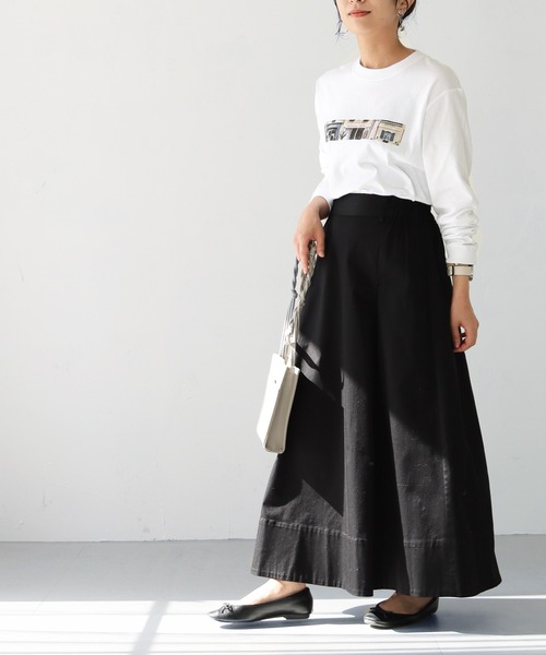 HER CLOSET(ハークローゼット)の「【shemoshelly】WEB限定 5.6オンスオリジナルフォトプリントロゴロンT(Tシャツ/カットソー・レディース・ホワイト/ホワイト系その他・S/M/L)」の20枚目の写真