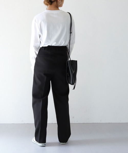 HER CLOSET(ハークローゼット)の「【shemoshelly】WEB限定 5.6オンスオリジナルフォトプリントロゴロンT(Tシャツ/カットソー・レディース・ホワイト/ホワイト系その他・S/M/L)」の12枚目の写真