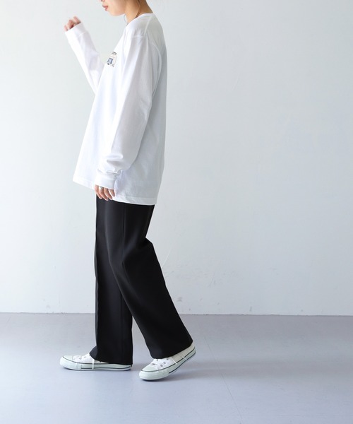 HER CLOSET(ハークローゼット)の「【shemoshelly】WEB限定 5.6オンスオリジナルフォトプリントロゴロンT(Tシャツ/カットソー・レディース・ホワイト/ホワイト系その他・S/M/L)」の19枚目の写真