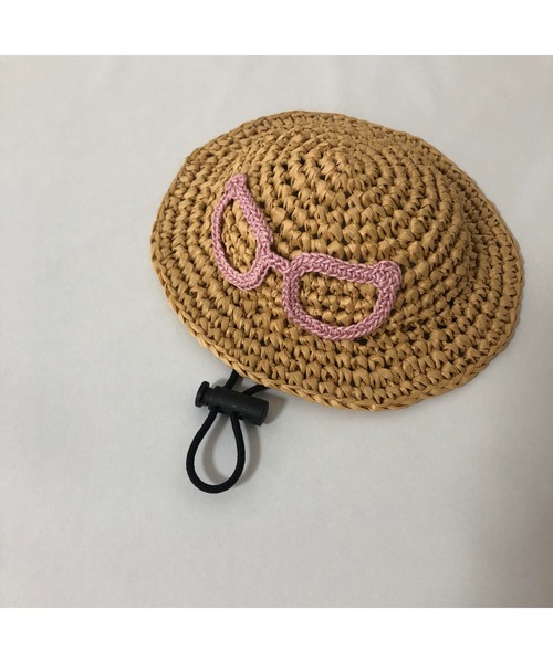 tone（トーン）の「【shop ann】犬用麦わら帽子　サングラス犬用/犬帽子/犬の帽子(SU)（その他ペットグッズ・レディース・ピンク/ブルー・SMALL/X-SMALL/MEDIUM）」の10枚目の写真