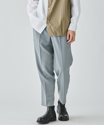 WOOL TROPICAL WIDE PANTS/サマーウールトロピカルワイド