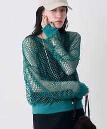 earth music&ecology（アースミュージックアンドエコロジー）の「ハニカムメッシュプルオーバー（Tシャツ/カットソー）」