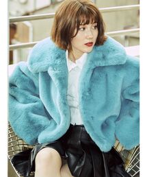 jouetie | ショートファーコート(その他アウター)