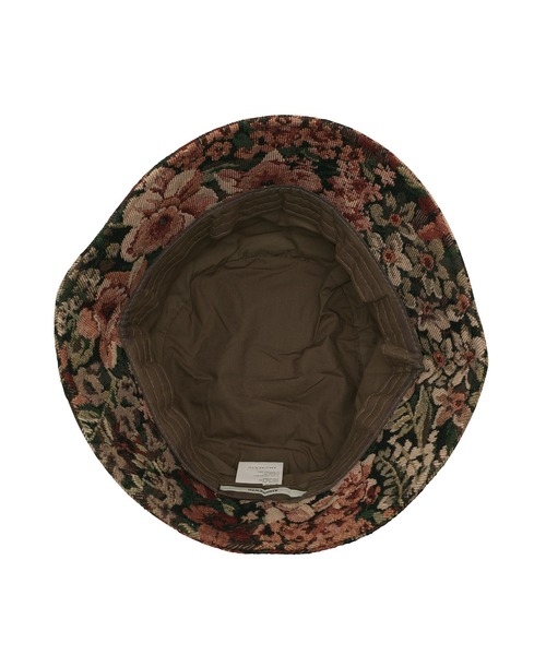 AMOMENTO（アモーメント）の「【AMOMENTO】FLOWER JACQUARD BUCKET HAT（ハット・レディース・ブラック・FREE）」の6枚目の写真