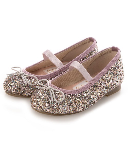Launa lea ballet（ラウナレア バレエ）の「キッズ　ラウンドトゥグリッターバレエシューズ(K1601A)（バレエシューズ・キッズ・ライトブルー/シルバー/ピンク/ブラック/ライラック/ワイン・15.0cm/19.0cm/16.0cm/17.0cm/20.0cm/14.0cm/18.0cm）」の11枚目の写真