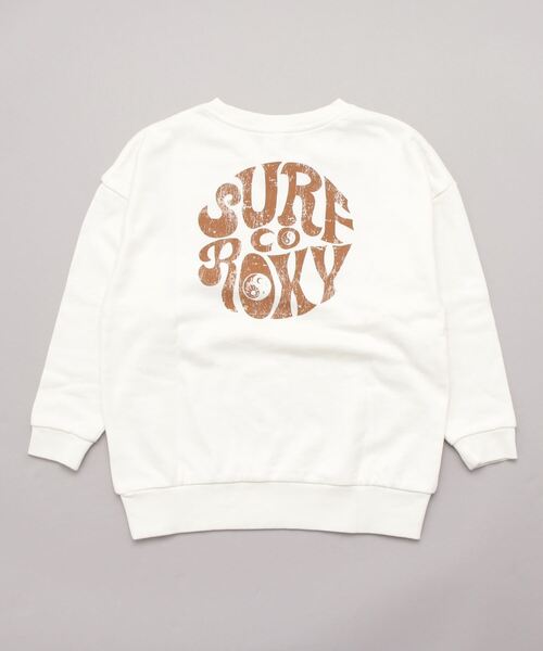 ROXY（ロキシー）の「ROXY/ロキシー キッズ タイダイ柄 長袖Tシャツ TPO224085（Tシャツ/カットソー・キッズ・ホワイト/マルチ・150cm/140cm/130cm）」の4枚目の写真