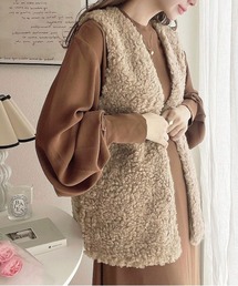 apres jour | ボアベスト【ZOZOTOWN限定アイテム】(ベスト)