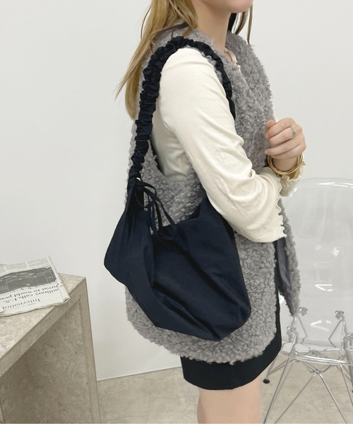 apres jour（アプレジュール）の「ボアベスト【ZOZOTOWN限定アイテム】（ベスト・レディース・アイボリー/ブラウン/グレー/ベージュ・フリー/X-LARGE）」の22枚目の写真