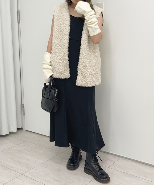 セール】ボアベスト【ZOZOTOWN限定アイテム】（ベスト）｜apres jour