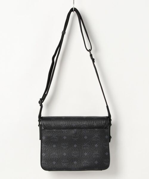 MCM(エムシーエム)の「MCM/エムシーエム/KLASSIK MESSENGER BAG SMALL(メッセンジャーバッグ・レディース・ブラック/ブラウン・F)」の3枚目の写真