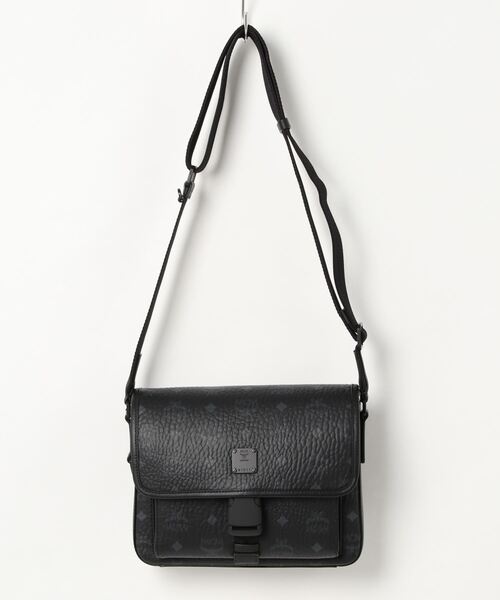 MCM(エムシーエム)の「MCM/エムシーエム/KLASSIK MESSENGER BAG SMALL(メッセンジャーバッグ・レディース・ブラック/ブラウン・F)」の11枚目の写真