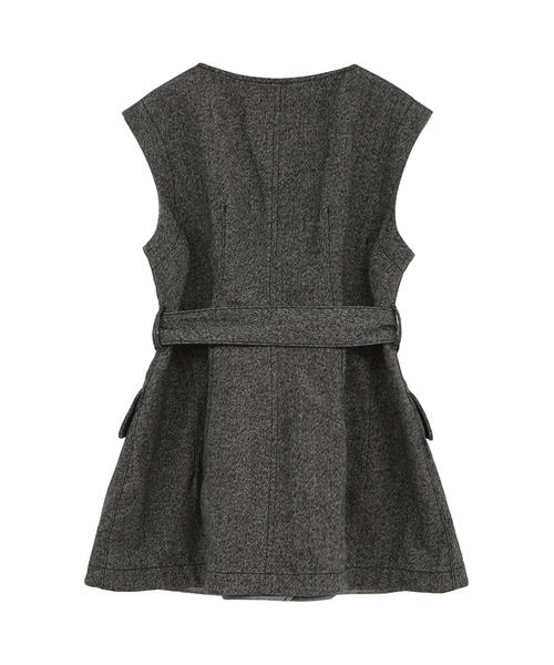 新品タグ付　CLANE PANNIER LINE DENIM BUSTIER CLANE（クラネ）の「【CLANE/クラネ】PANNIER LINE DENIM