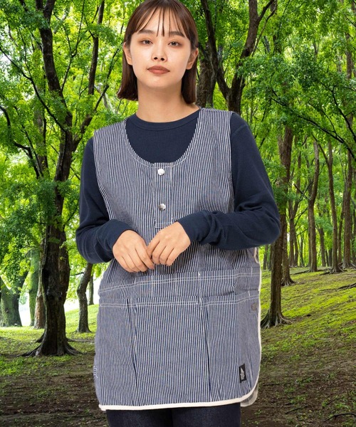 【 TEMPUS / テンプス 】 エプロンベスト キャンプ アウトドア APRON VEST IZI 20154856（エプロン）｜THE BAREFOOT（ベアフット）