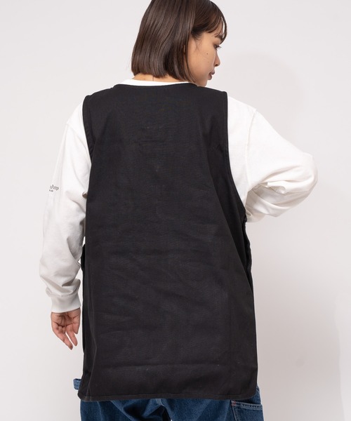 THE BAREFOOT（ベアフット）の「【 TEMPUS / テンプス 】 エプロンベスト キャンプ アウトドア APRON VEST IZI 20154856（エプロン・メンズ・その他1/カーキ/ブラック・FREE）」の5枚目の写真