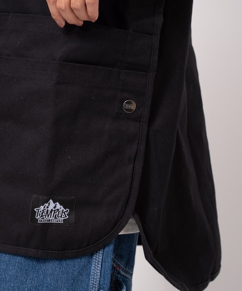 THE BAREFOOT（ベアフット）の「【 TEMPUS / テンプス 】 エプロンベスト キャンプ アウトドア APRON VEST IZI 20154856（エプロン・メンズ・その他1/カーキ/ブラック・FREE）」の9枚目の写真
