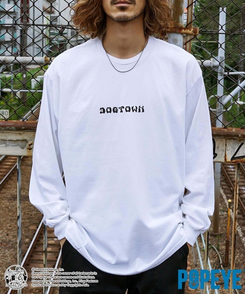 POPEYE(ポパイ)の「POPEYE CROSS L/S T-SHIRTS/スラッシャーポパイコラボバックプリント長袖ロンT(Tシャツ/カットソー・メンズ・ブラック/ホワイト/レッド・LARGE/MEDIUM/X-LARGE)」の11枚目の写真