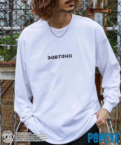 POPEYE(ポパイ)の「POPEYE CROSS L/S T-SHIRTS/スラッシャーポパイコラボバックプリント長袖ロンT(Tシャツ/カットソー・メンズ・ブラック/ホワイト/レッド・LARGE/MEDIUM/X-LARGE)」の12枚目の写真