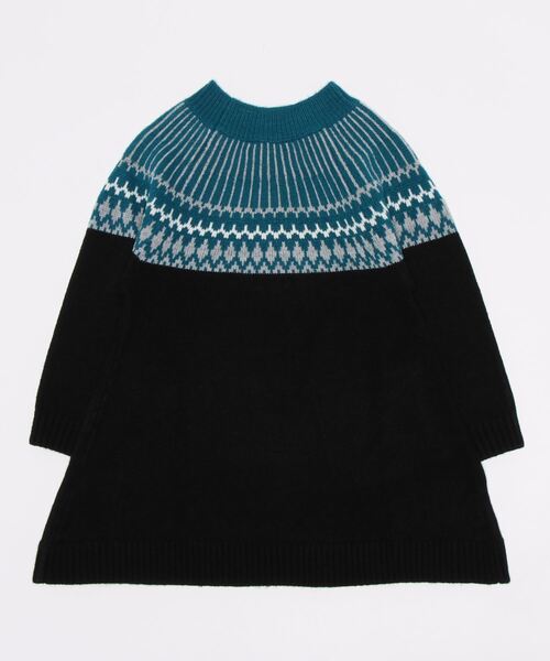 RAGMART（ラグマート）の「ニットワンピース（ワンピース・キッズ・ブラック/グレー・110cm/120cm/130cm/100cm）」の9枚目の写真