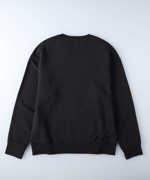 Levi's(リーバイス)の「【Levi's】シーズナルクルースウェット(スウェット・メンズ・ブラック・S/M/L)」の2枚目の写真