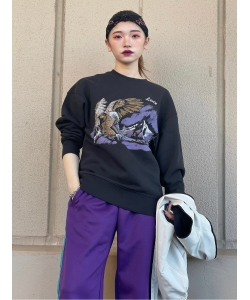 Levi's(リーバイス)の「【Levi's】シーズナルクルースウェット(スウェット・メンズ・ブラック・S/M/L)」の16枚目の写真