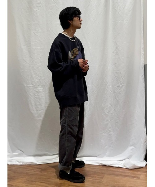 Levi's(リーバイス)の「【Levi's】シーズナルクルースウェット(スウェット・メンズ・ブラック・S/M/L)」の22枚目の写真