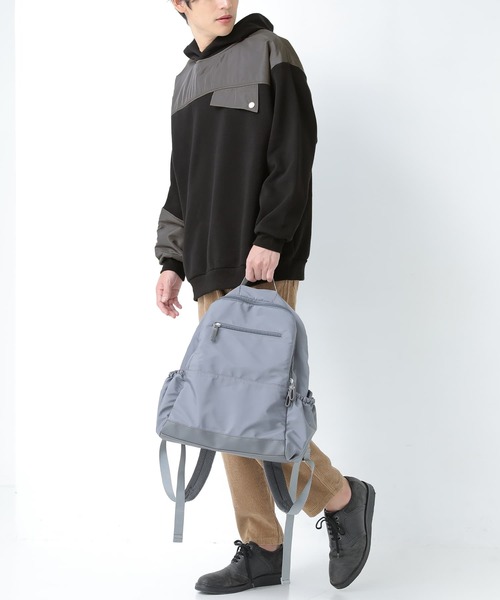 osharewalker（オシャレウォーカー）の「【廃盤】『配色切替裏起毛スウェットパーカー』（パーカー・メンズ・カーキ/ブラック・2/3）」の19枚目の写真