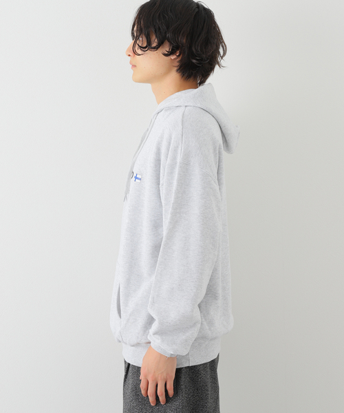 BAMBOO SHOOTS（バンブーシュート）の「【BAMBOO SHOOTS / バンブーシュート】WELCOME TO PHINLAND（パーカー・メンズ・グレー・MEDIUM/LARGE）」の4枚目の写真